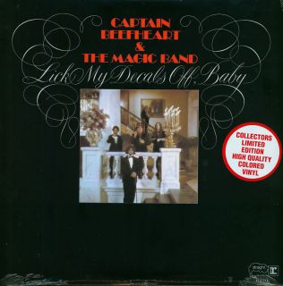 CAPTAIN BEEFHEART Lick My Decals Off Baby LP SS COLOR