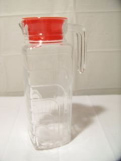 Lilac Glass 5 Cup Pitcher Drink Dispenser