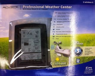 Acu Rite 01010W Professional Wireless Weather Center 5in1 Digital