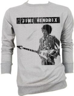 Hendrix Experience Guitar Alternative Grays Jumper Hoodie Jacket S,M,L