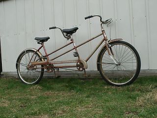 Vintage Columbia Twosome Single Speed 26 inch Tandem Bicycle