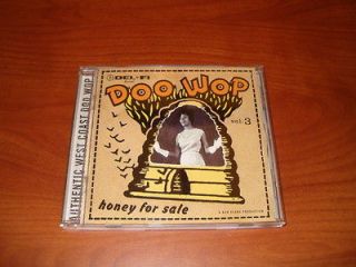 Del Fi brand Doo Wop honey for sale Vol. 3 CD