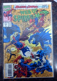 Beautiful Baged and Boarded Maximum Carnage Web of Spider Man 1993 6