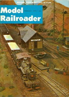 1970 Model Railroader Magazine: Ben king timber station