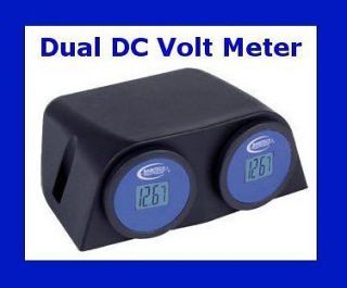 Dual 12v DC Volt Meter Suit Engel Waeco Dual Battery
