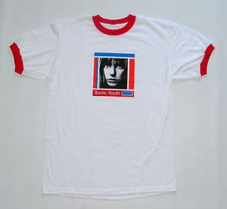Vtg 90s SONIC YOUTH Jane Birkin Shirt Indie Alternative Nirvana