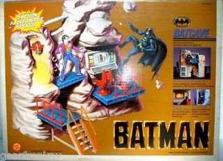 VTG 1989 Toy Biz BATMAN BATCAVE MASTER PLAYSET DARK KNIGHT DC COMICS