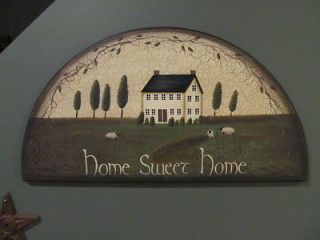 Primitive Country Rustic Home Sweet Home Arch**