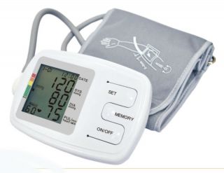 Arm Digital Blood Pressure Meter Monitor Sphygmomanomet er Automatic