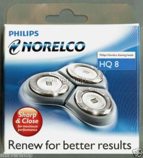 PHILIPS NORELCO HQ8 SPECTRA/SENSOT EC Shaver HQ 8 HEADS