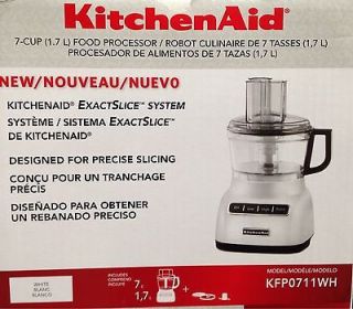 KitchenAid 7 Cup Food Processor Exact Slice System w/ 2 In 1 Feed Tube