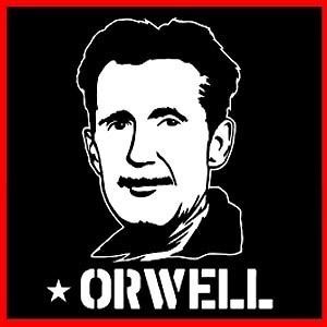 GEORGE ORWELL (Big Brother 1984 Political) RARE T SHIRT