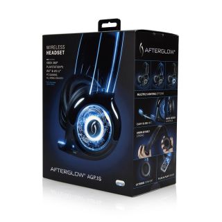 Wireless Headset Afterglow Headphones for Xbox 360 Wii and Wii U