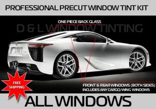 Chevy Camaro Precut Window Tint Kit All Windows (Fits: 1969 Camaro)