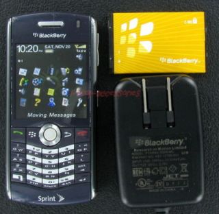 USED Sprint RIM Blackberry Pearl 8130 Cellular Phone Bu