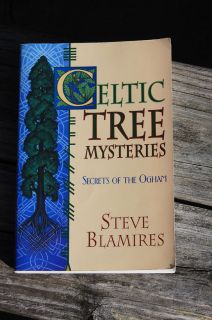 Celtic Tree Mysteries Secrets of The Ogham Steve Blamires Book