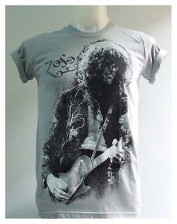 Page Zoso Led Zeppelin James Patrick Hard Rock Gray T shirt S XL