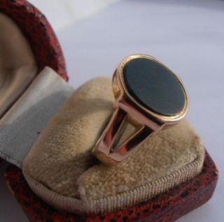 bloodstone ring in Vintage & Antique Jewelry