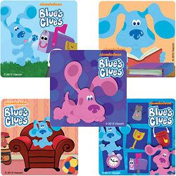 15 BLUES CLUES Stickers Kid Party Goody Loot Gift Treat Bag Filler