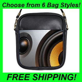 Boom Box / Music Design   Girls Sling, Recycle & Tote Bags  LL1053