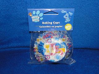 NEW WILTON VINTAGE BLUES CLUES BAKING AND PARTY CUPS 415 3061