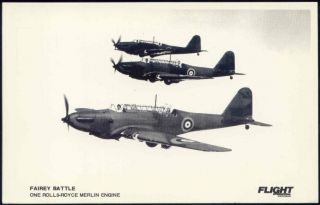 British Royal Air Force Single Engine Light Bomber Fairey Battle