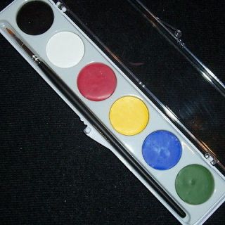 Palette Mehron Face Painting Paint Water Color Makeup Kit Profesional