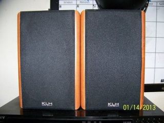 klh studio bookshelf speakers