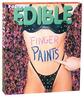 Edible Finger Paint Box Body Paints Flavored Fun Art Painting Delight