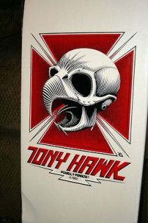 Hawk Skateboard Powell Peralta Chicken Skull Re Issue/Bones Brigade