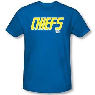 Chiefs Logo Slap Shot Jersey Cheifs Slapshot T Shirt
