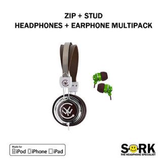 Urbanz Cool Kids Childrens DJ Headphones + Earphones iPod iPhone MP3