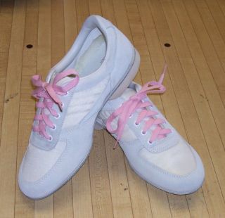 Womens White/Pink High Skore Bowling Shoes   NEW   RH/LH   FREE