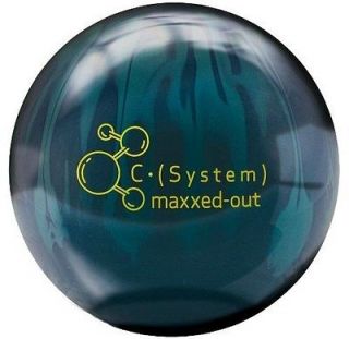 BRUNSWICK C SYSTEM MAXXED OUT BOWLING ball 14 lbs NEW BALL IN