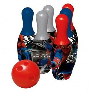 Franklin Kids Marvels Amazing Spiderman Bowling Pins and Ball Set
