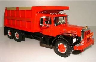 NEW IN BOX LARGE 1962 BROCKWAY RED GARBAGE DUMP TRUCK by first gear