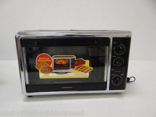 Beach Countertop Oven with Convection and Rotisserie, Black, USED