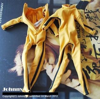 Enterbay Bruce Lee 1/6 Game of Death Yellow Costume @@@ Head DX04 Hot