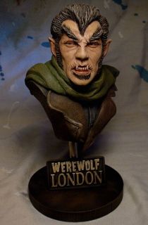 CURSE OF THE WEREWOLF LIFE SIZE 11 BUST Pro Build & Paint Hammer