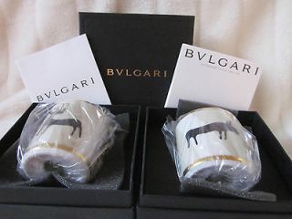 BULGARI/BVLGAR I Pascolo Rupestre 3 Candle holder ***SET of 2