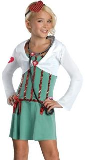 Girls Bratz Doll Doctor Outfit Kids Halloween Costume