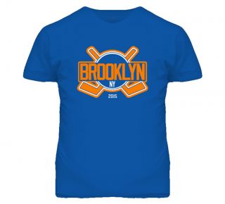Brooklyn New York Islanders 2015 Hockey Team Logo T Shirt