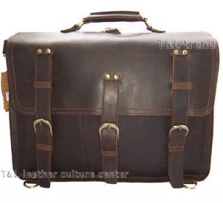 mens brown leather backpack
