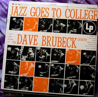 Dave Brubeck Quartet   JAZZ GOES TO COLLEGE   US Out of Nowhere 6 EYE