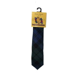 New Ingles Buchan Boys 100% Wool Tartan/Plaid Tie   Made In Scotland