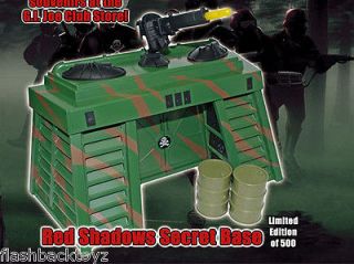 2010 GI Joe Convention Joe Con Red Shadows Secret Base Bunker