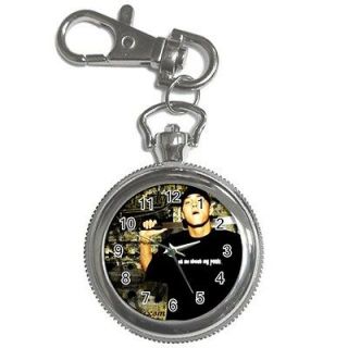 Eminem Star Key Chain Watch Keychain Silver Pocket Gift New