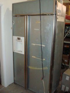 GE Profile Side by Side Built In Refrigerator 42