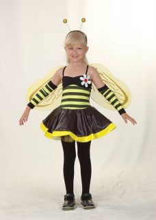 Childs Bumble Bee fancy dress outfit ugly bug ball 2,3,4,5,7,7,8,9,10