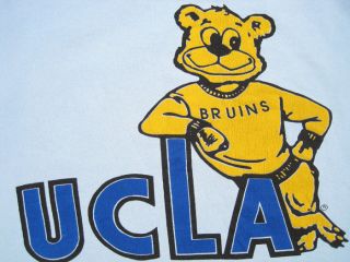 SUPER LOGO 80s vintage UCLA BRUINS bear LOGO SWEAT SHIRT university